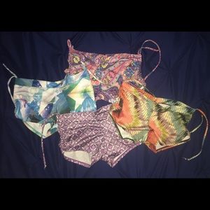 Onzie Hot Yoga Shorts Lot of 4